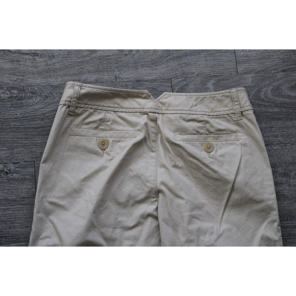 Banana Republic Martin Women Pants Stretch Bootcut Size 4 Khaki Pockets - Picture 4 of 6
